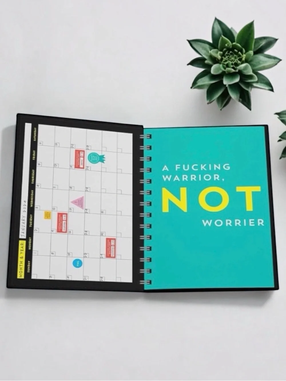 Motivational Organizer & Planner, NWT